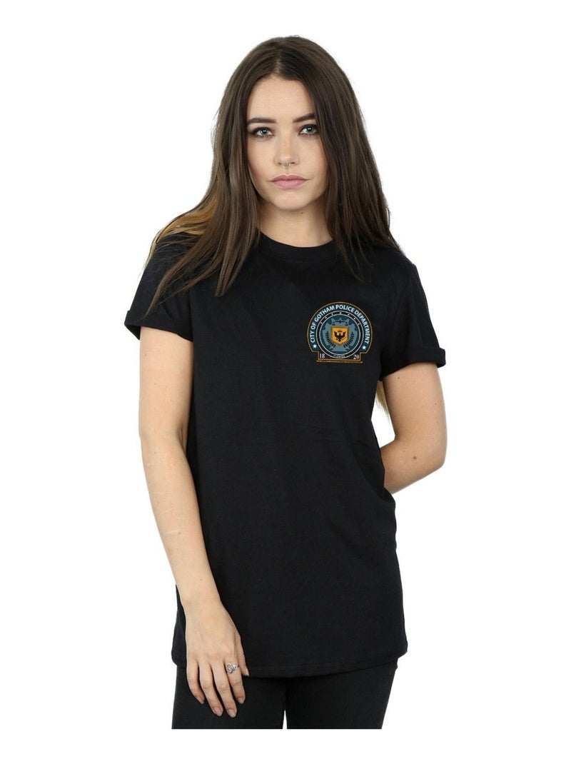 DC Comics - T-shirt GOTHAM POLICE DEPT Noir - Kiabi
