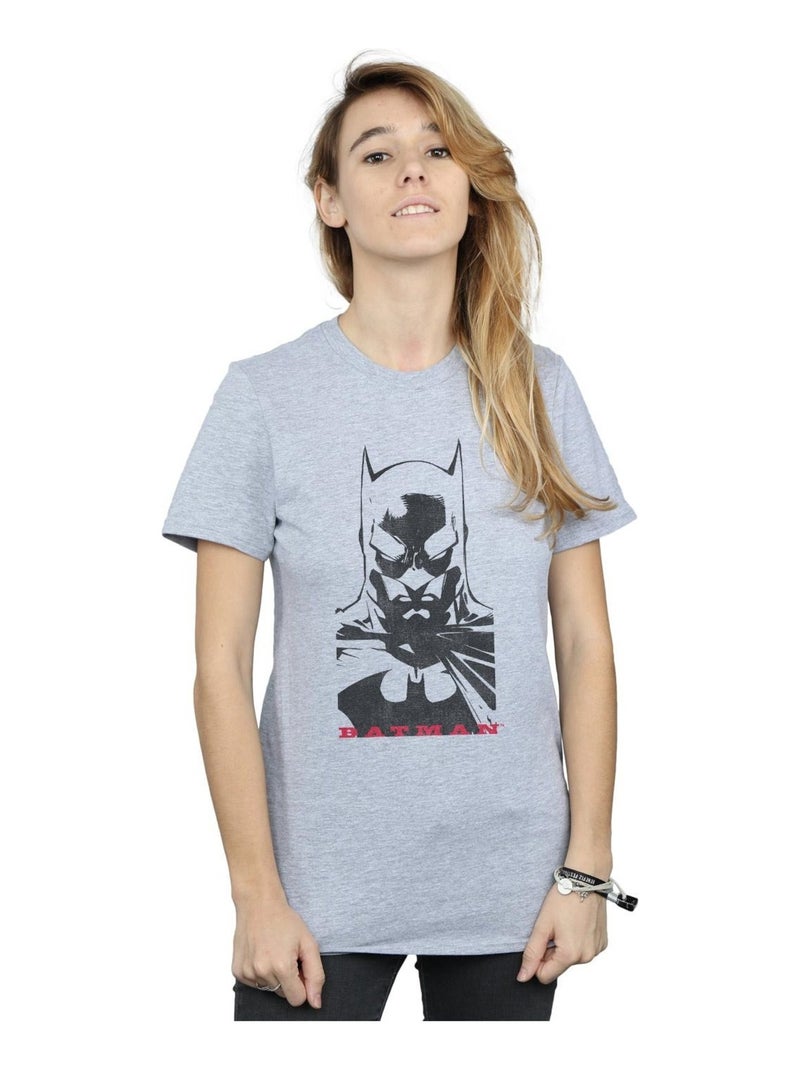 DC Comics - T-shirt Gris chiné - Kiabi