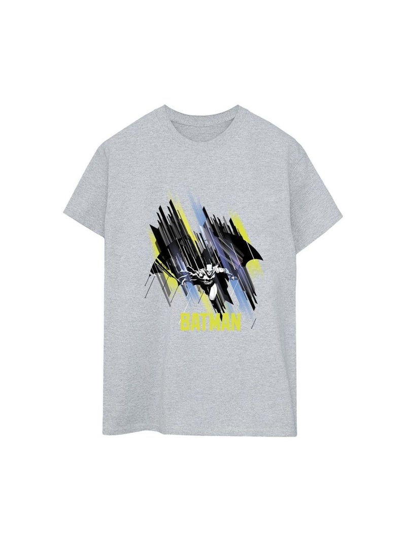 DC Comics - T-shirt Gris chiné - Kiabi