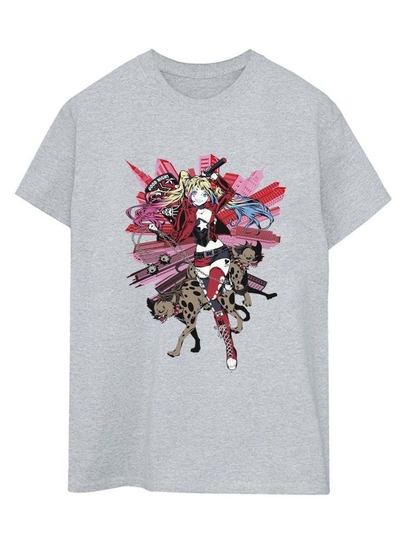 DC Comics - T-shirt Gris chiné - Kiabi