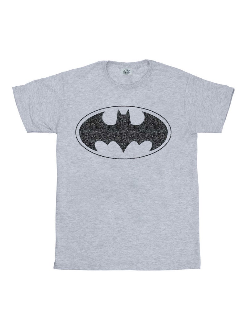 DC Comics - T-shirt Gris chiné - Kiabi