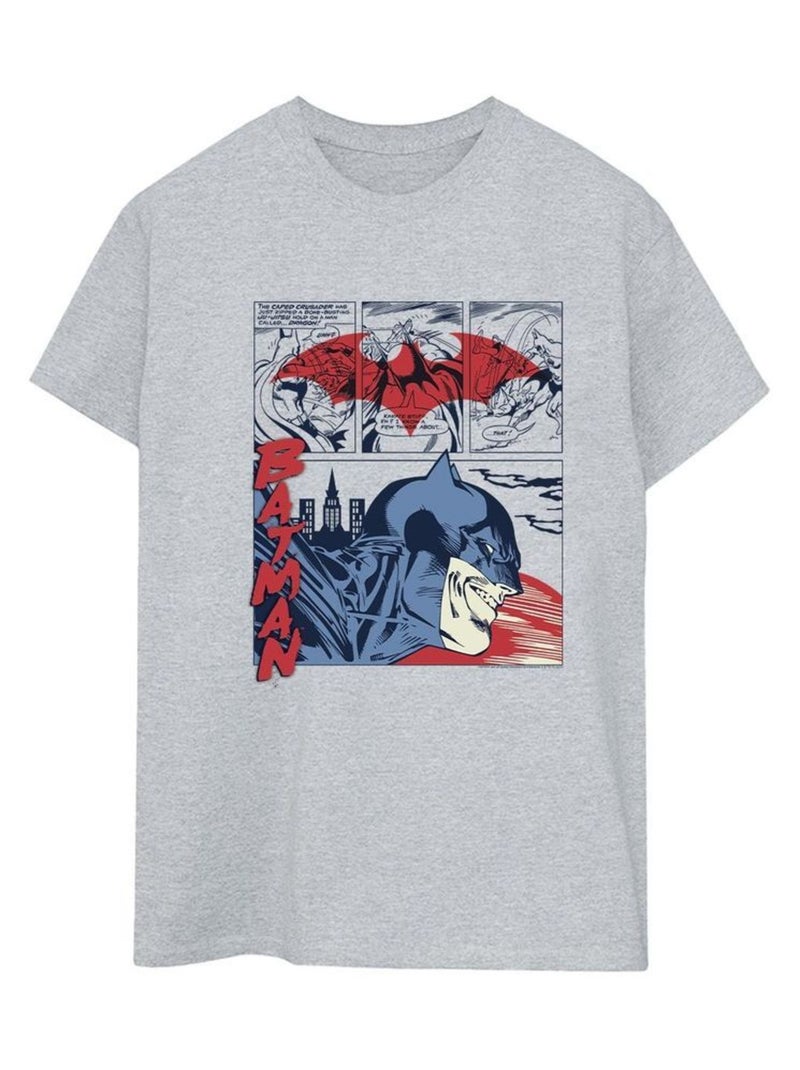 DC Comics - T-shirt Gris chiné - Kiabi