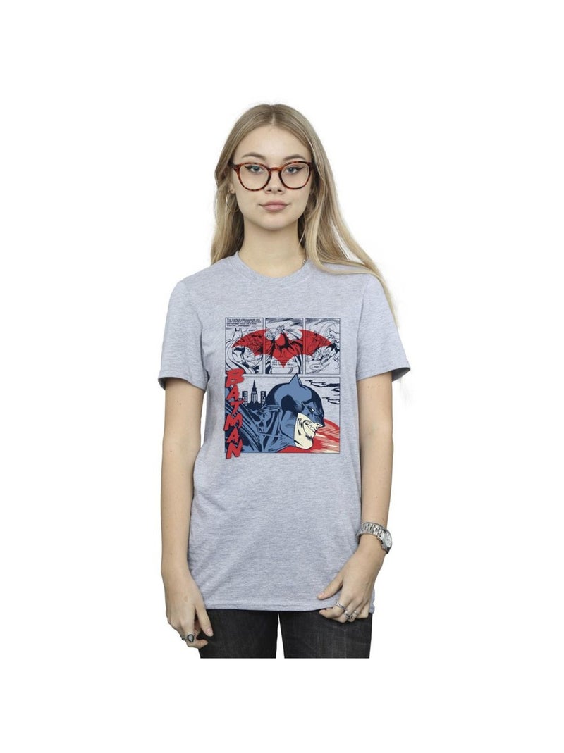 DC Comics - T-shirt Gris chiné - Kiabi