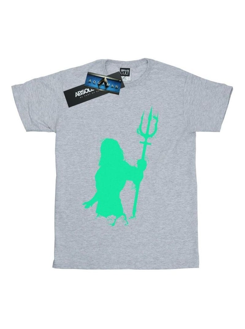 DC Comics - T-shirt Gris chiné - Kiabi
