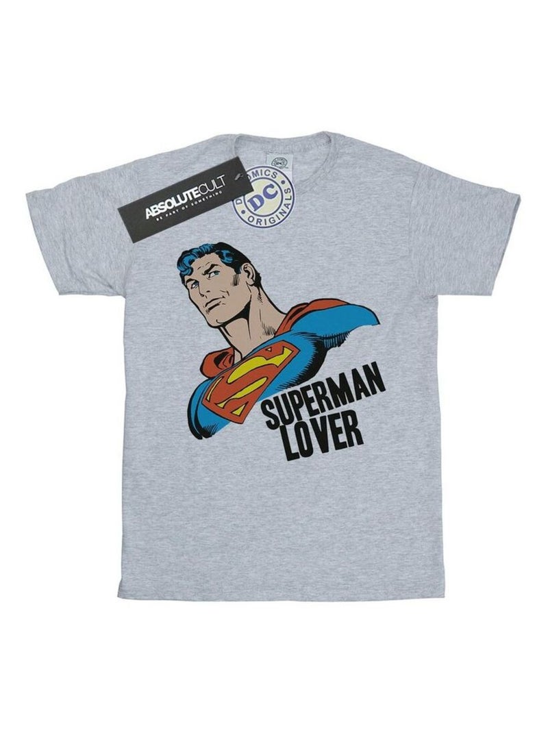 DC Comics - T-shirt Gris chiné - Kiabi