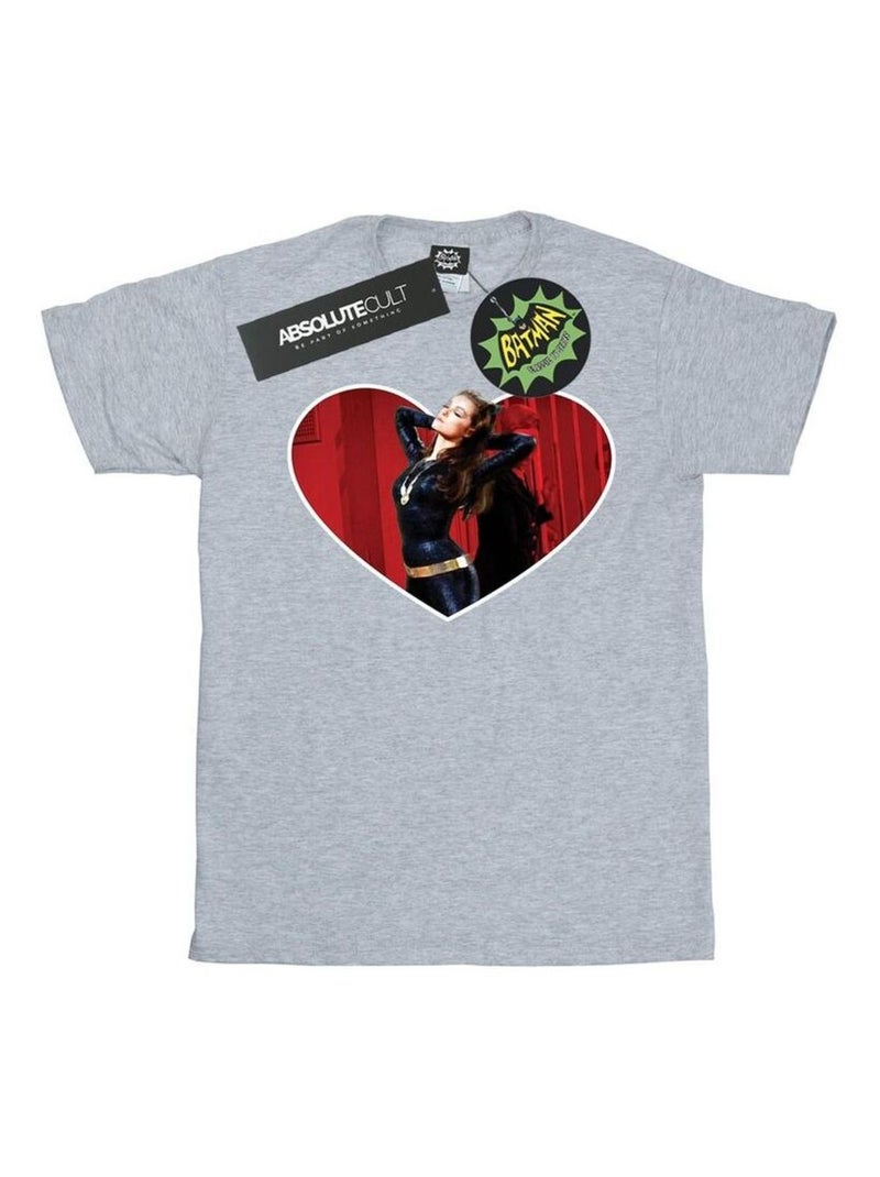 DC Comics - T-shirt Gris chiné - Kiabi