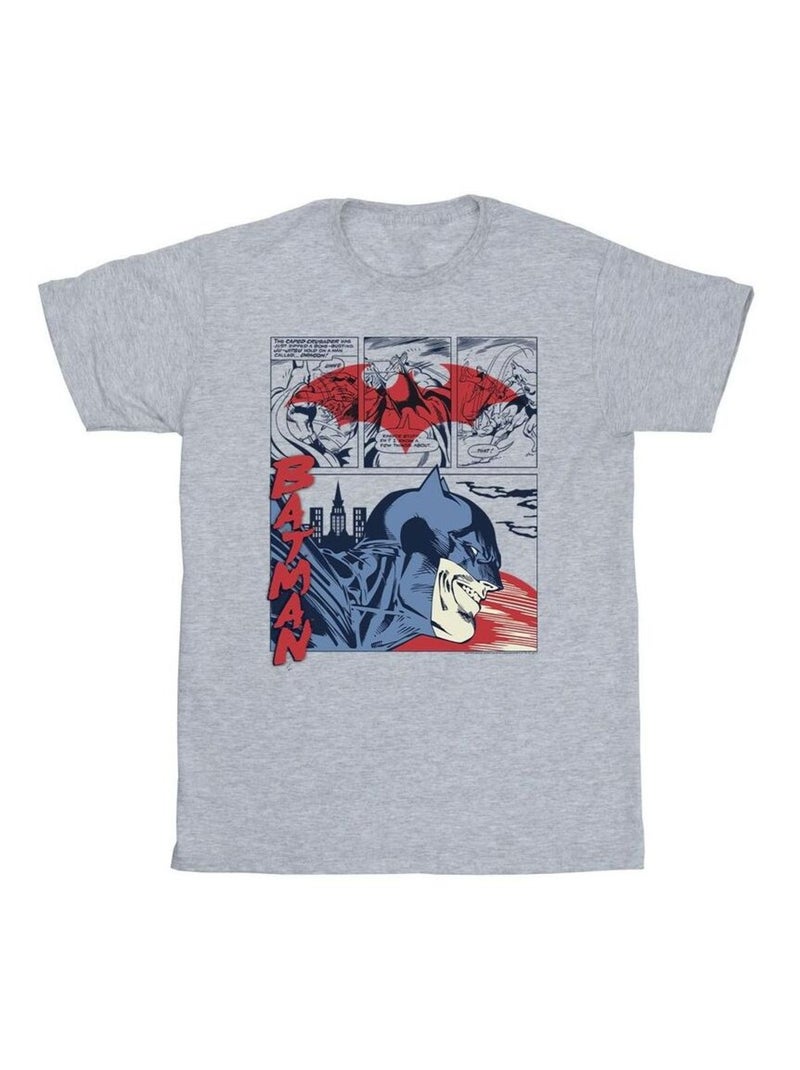 DC Comics - T-shirt Gris chiné - Kiabi