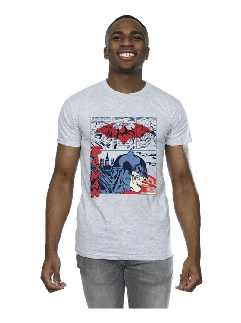 DC Comics - T-shirt Gris chiné - Kiabi