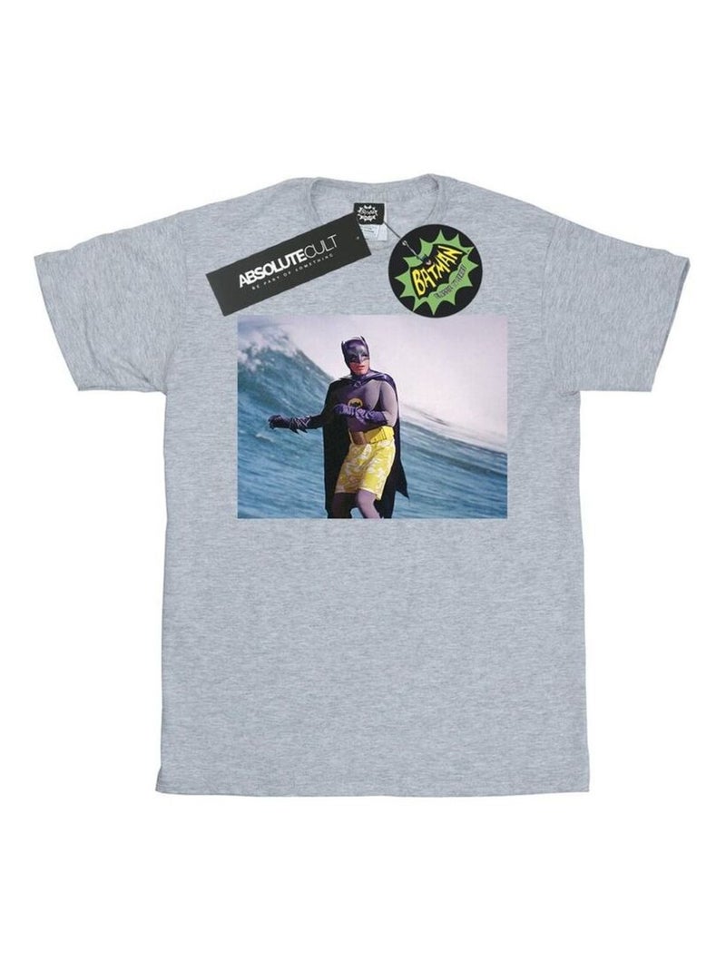 DC Comics - T-shirt Gris chiné - Kiabi