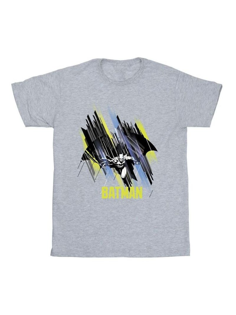 DC Comics - T-shirt Gris chiné - Kiabi