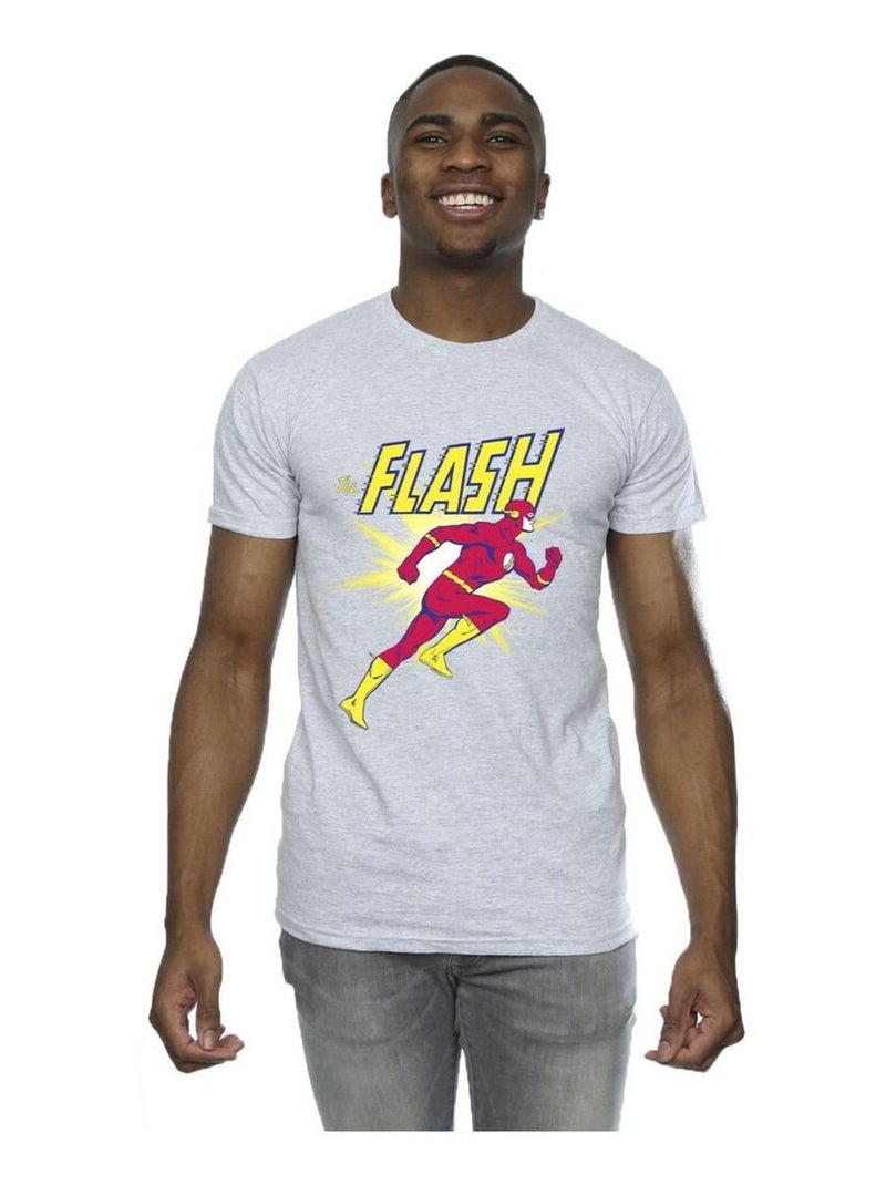 DC Comics - T-shirt Gris chiné - Kiabi