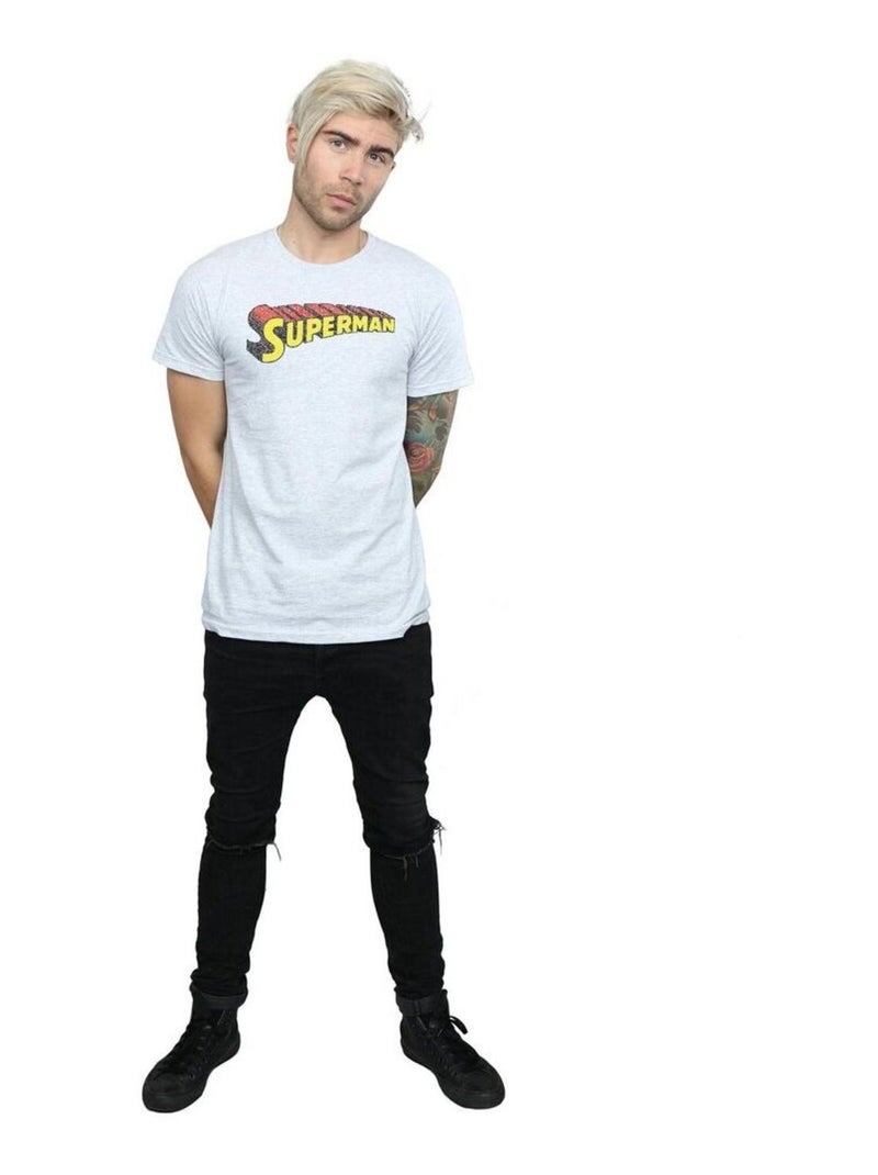 DC Comics - T-shirt Gris chiné - Kiabi