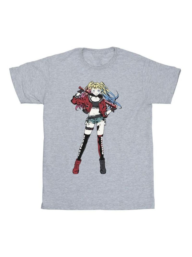 DC Comics - T-shirt Gris chiné - Kiabi
