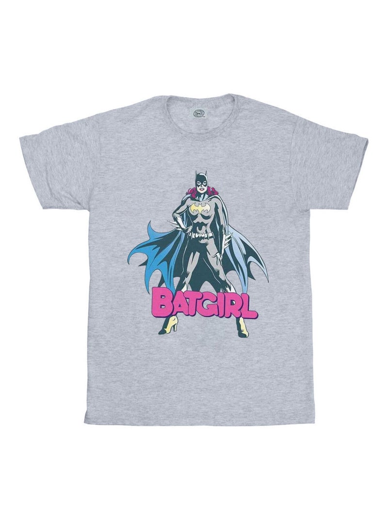 DC Comics - T-shirt Gris chiné - Kiabi