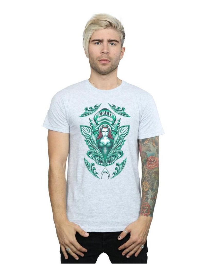 DC Comics - T-shirt Gris chiné - Kiabi