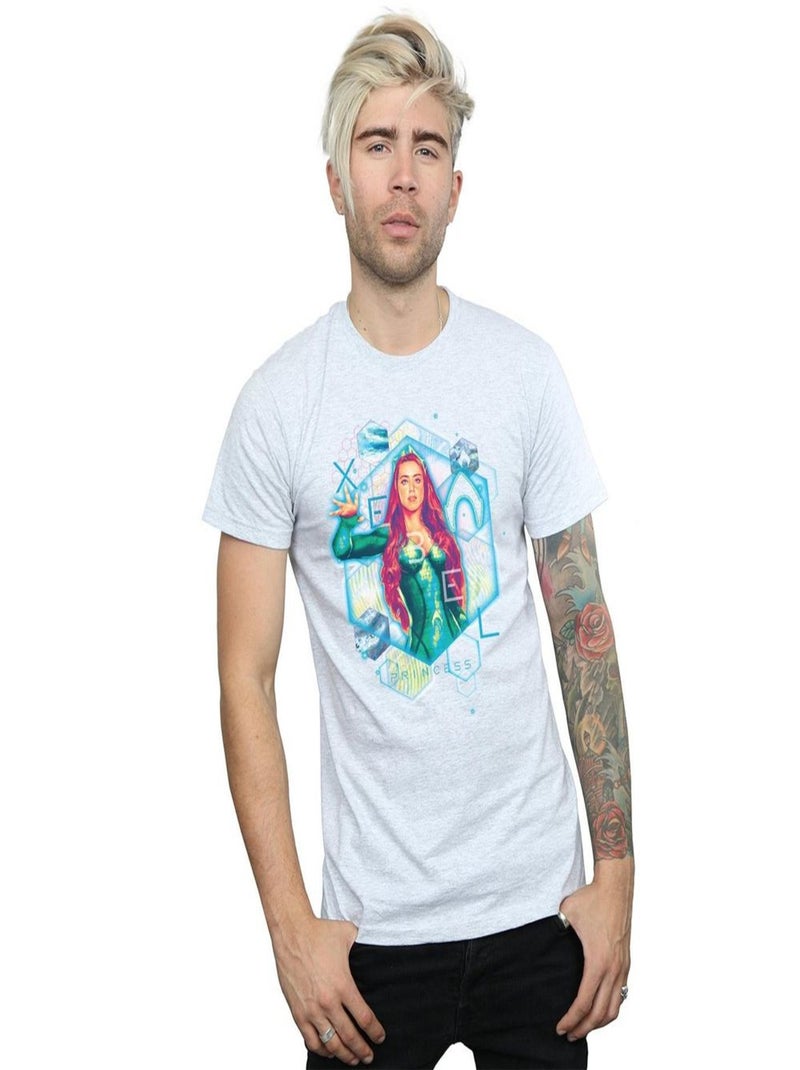 DC Comics - T-shirt Gris chiné - Kiabi