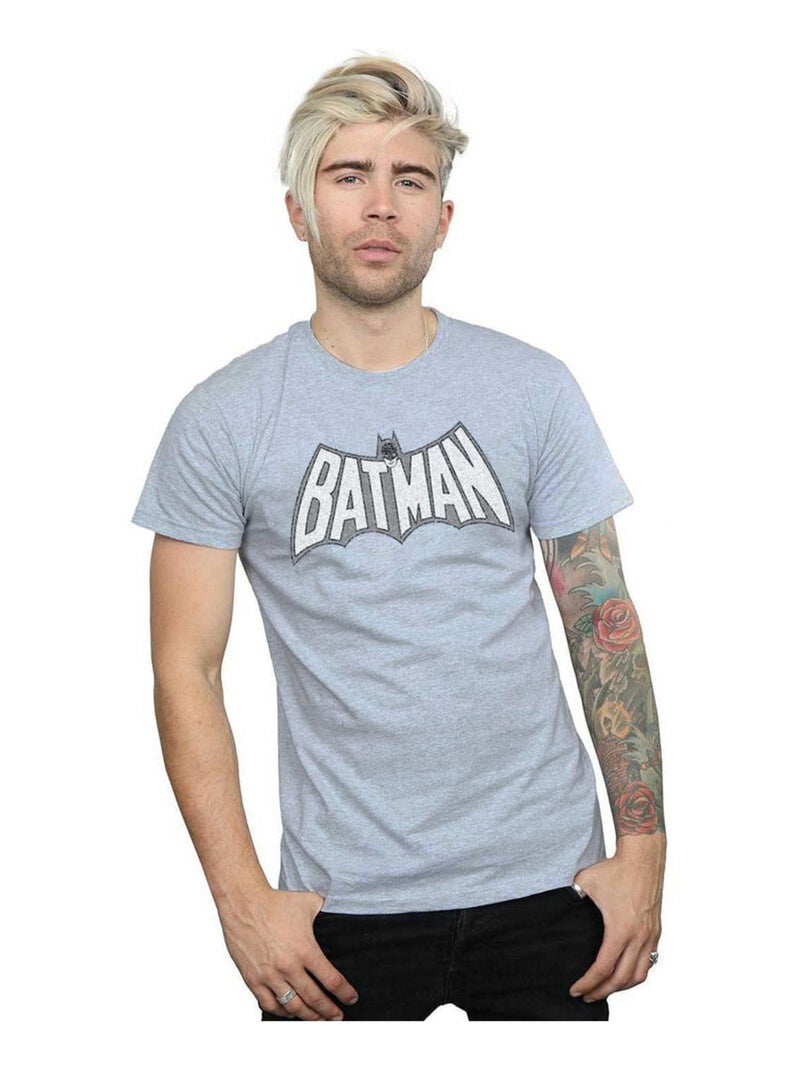 DC Comics - T-shirt Gris chiné - Kiabi