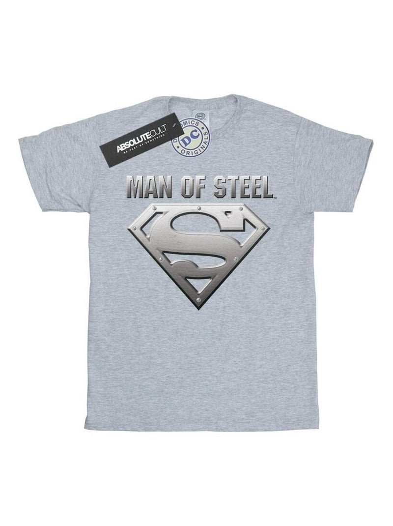 DC Comics - T-shirt Gris chiné - Kiabi