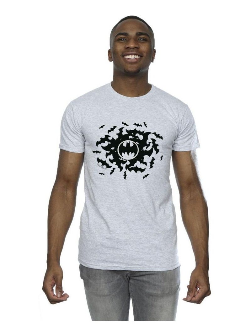 DC Comics - T-shirt Gris chiné - Kiabi