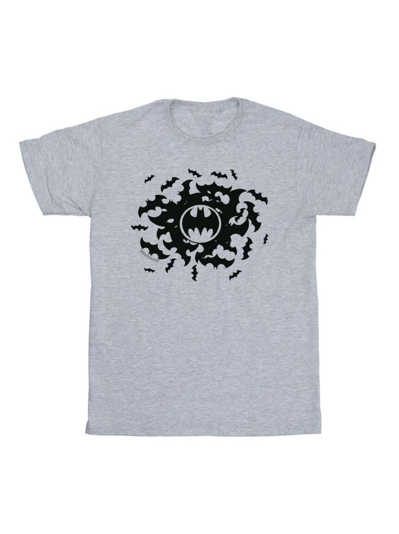 DC Comics - T-shirt Gris chiné - Kiabi