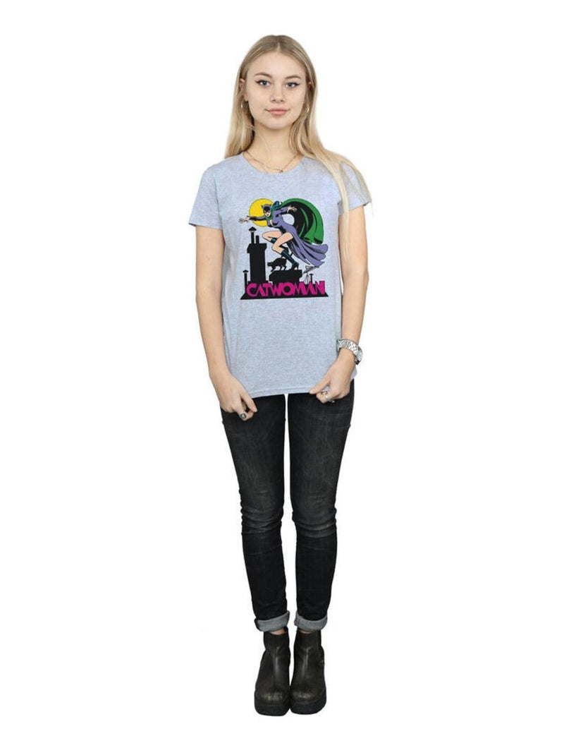 DC Comics - T-shirt Gris chiné - Kiabi