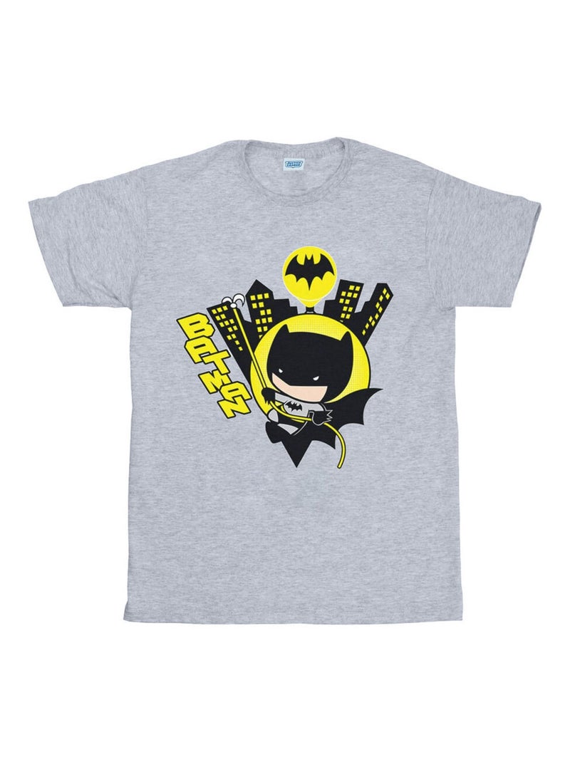 DC Comics - T-shirt Gris chiné - Kiabi