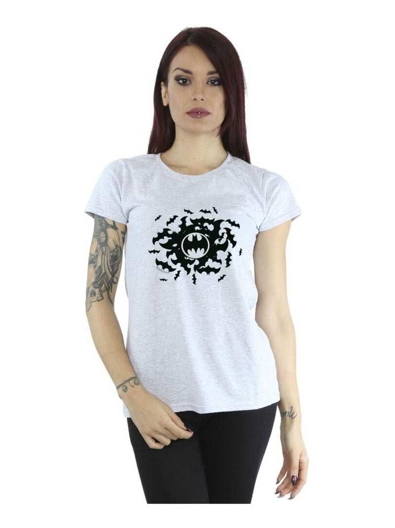 DC Comics - T-shirt Gris chiné - Kiabi