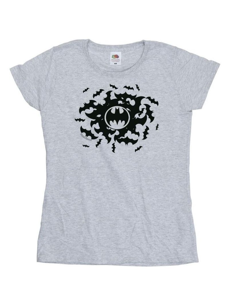 DC Comics - T-shirt Gris chiné - Kiabi
