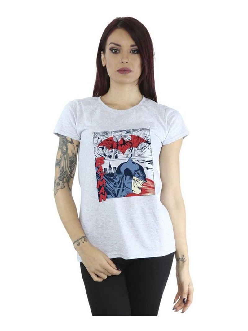 DC Comics - T-shirt Gris chiné - Kiabi