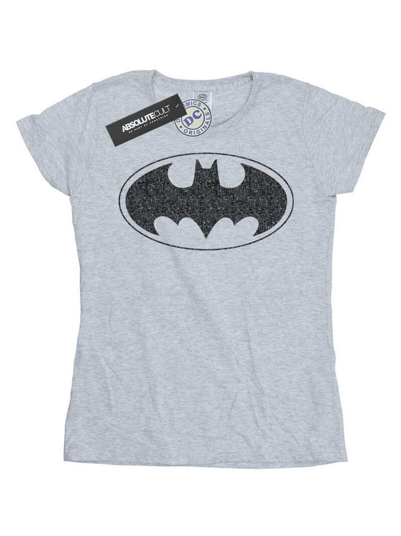 DC Comics - T-shirt Gris chiné - Kiabi