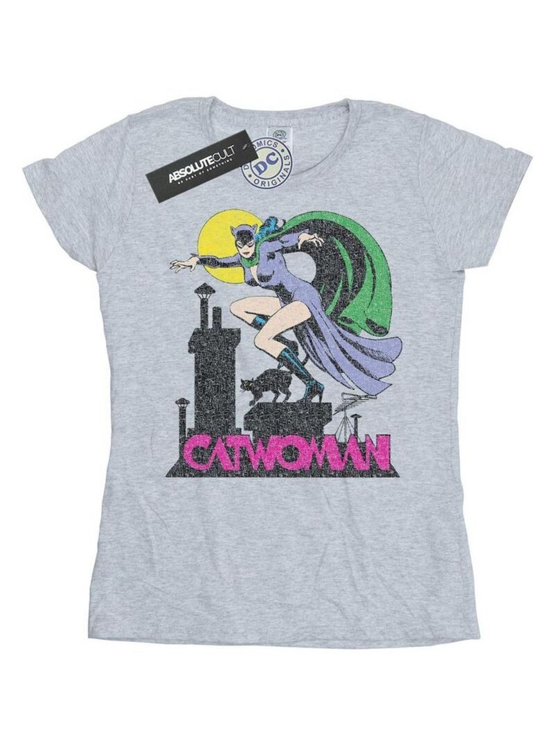 DC Comics - T-shirt Gris chiné - Kiabi