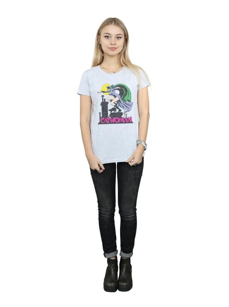 DC Comics - T-shirt Gris chiné - Kiabi