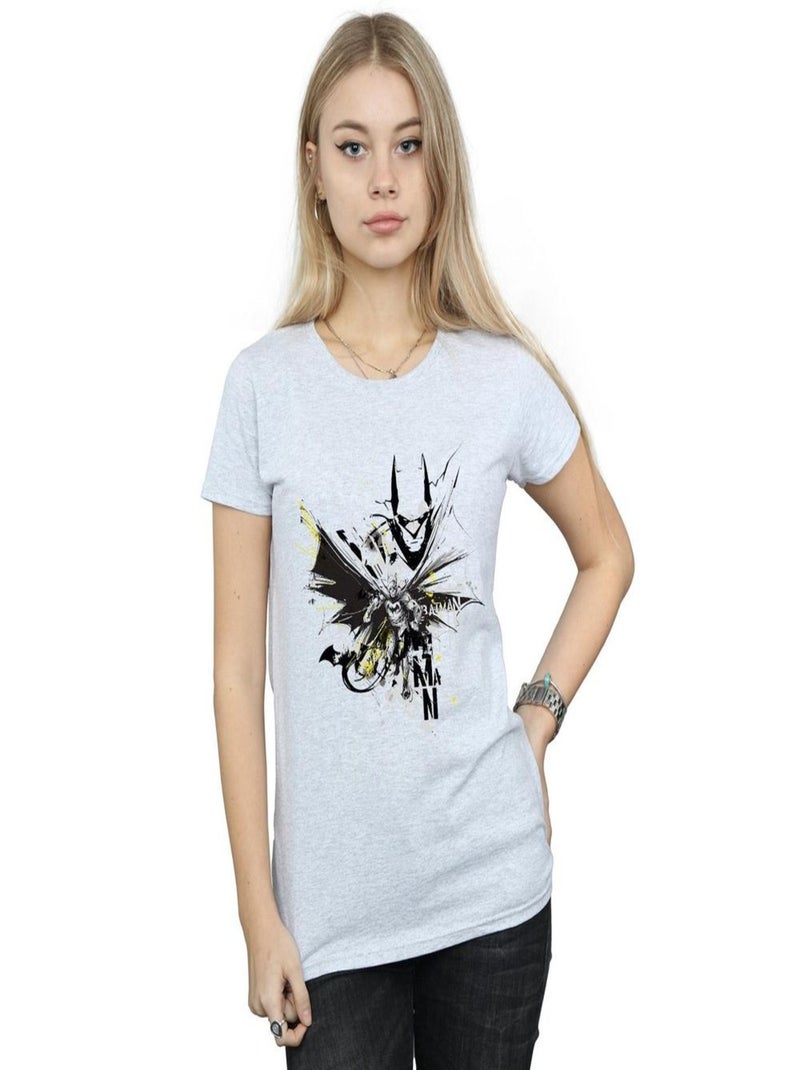 DC Comics - T-shirt Gris chiné - Kiabi