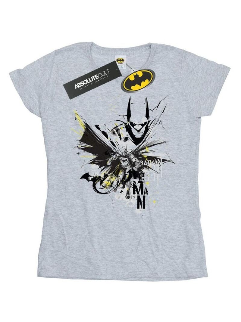 DC Comics - T-shirt Gris chiné - Kiabi