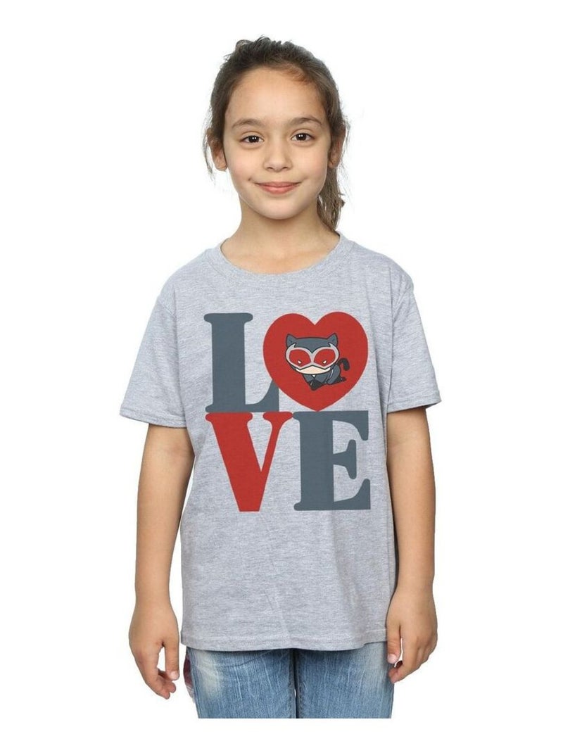 DC Comics - T-shirt Gris chiné - Kiabi