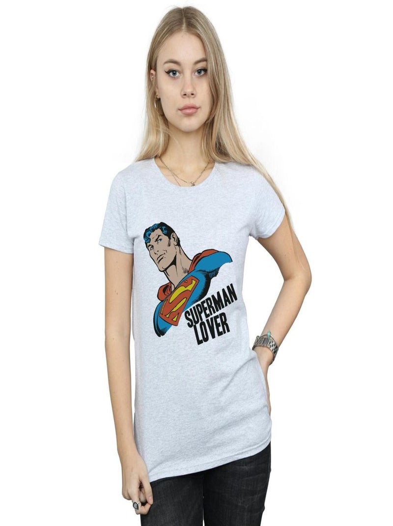DC Comics - T-shirt Gris chiné - Kiabi