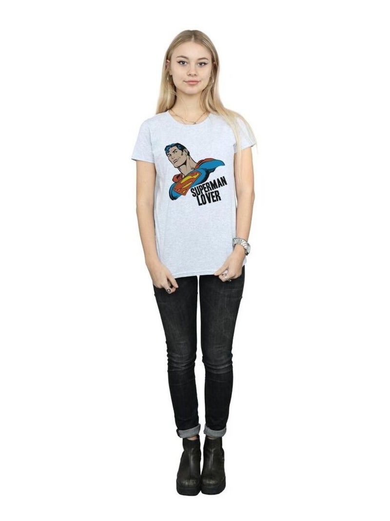 DC Comics - T-shirt Gris chiné - Kiabi