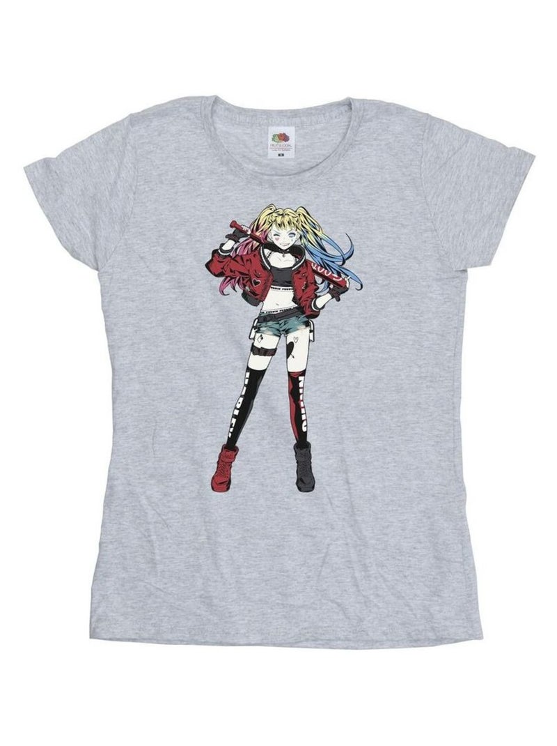 DC Comics - T-shirt Gris chiné - Kiabi