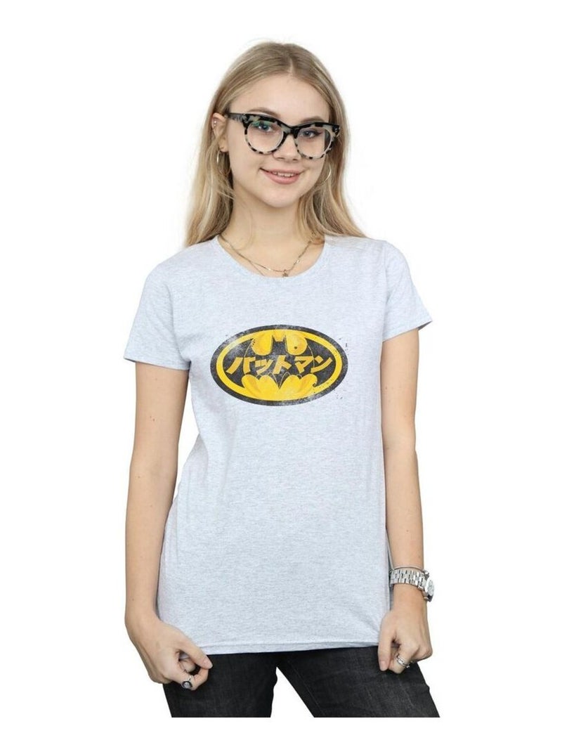 DC Comics - T-shirt Gris chiné - Kiabi