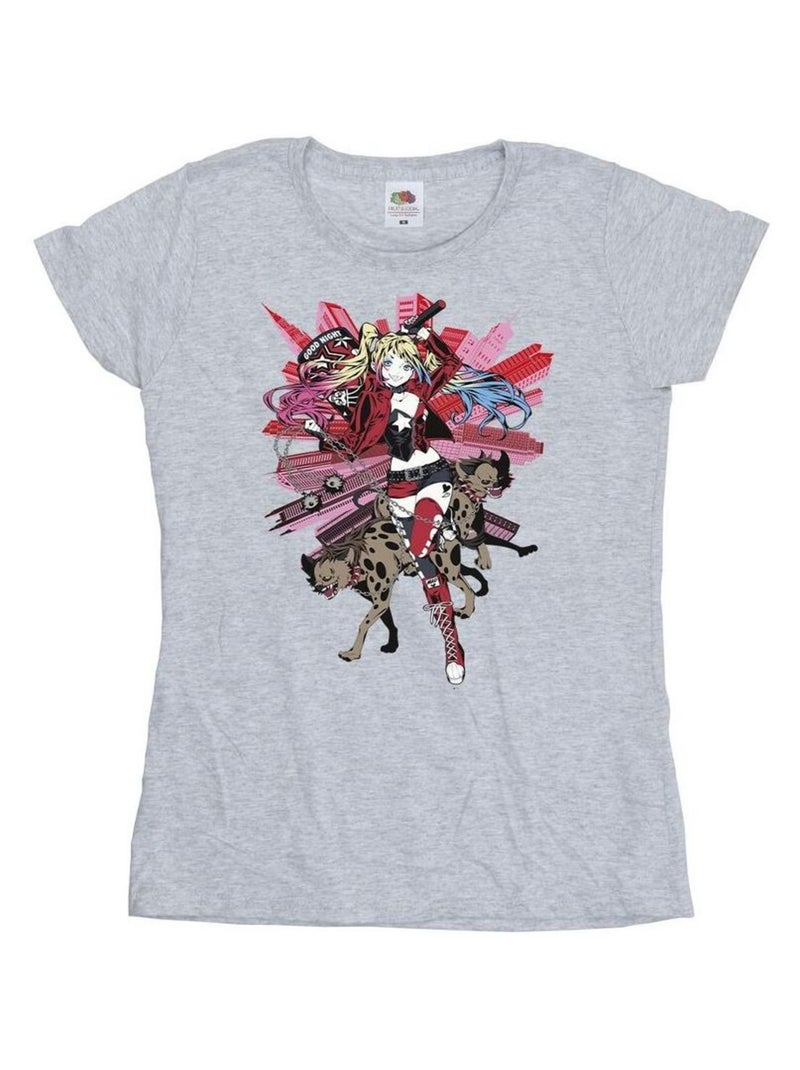 DC Comics - T-shirt Gris chiné - Kiabi
