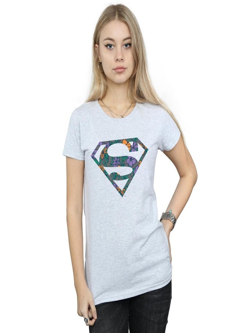 DC Comics - T-shirt Gris chiné - Kiabi