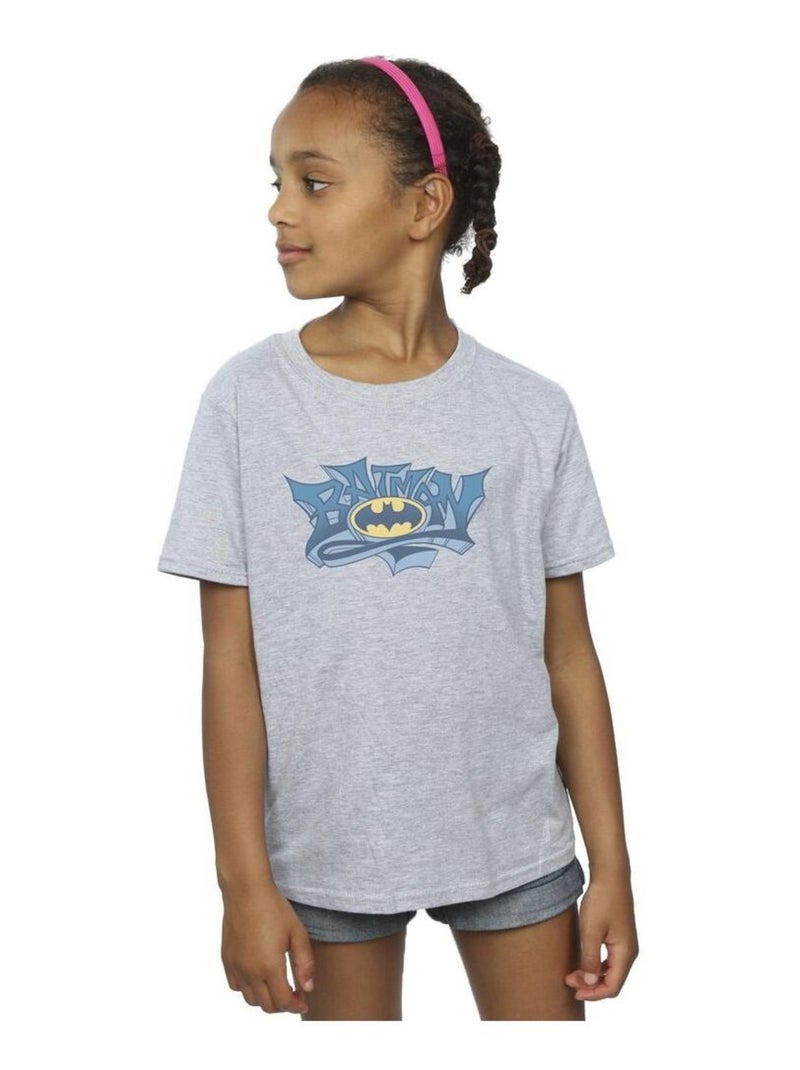 DC Comics - T-shirt Gris chiné - Kiabi
