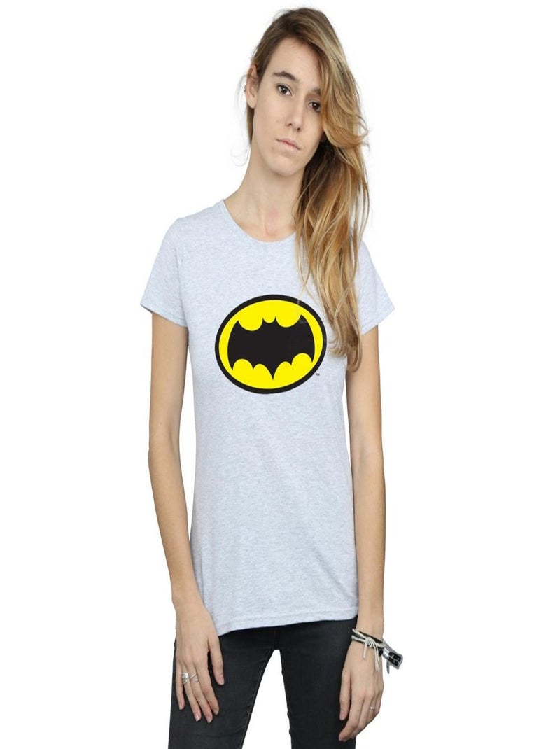 DC Comics - T-shirt Gris chiné - Kiabi