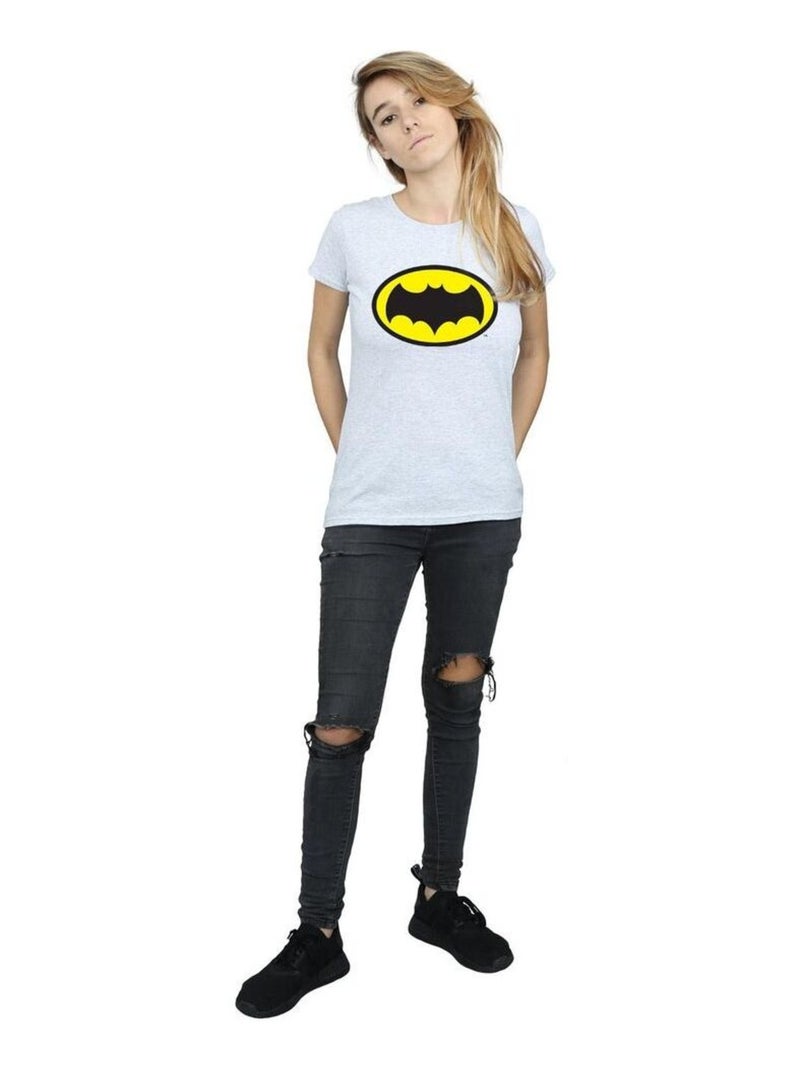 DC Comics - T-shirt Gris chiné - Kiabi