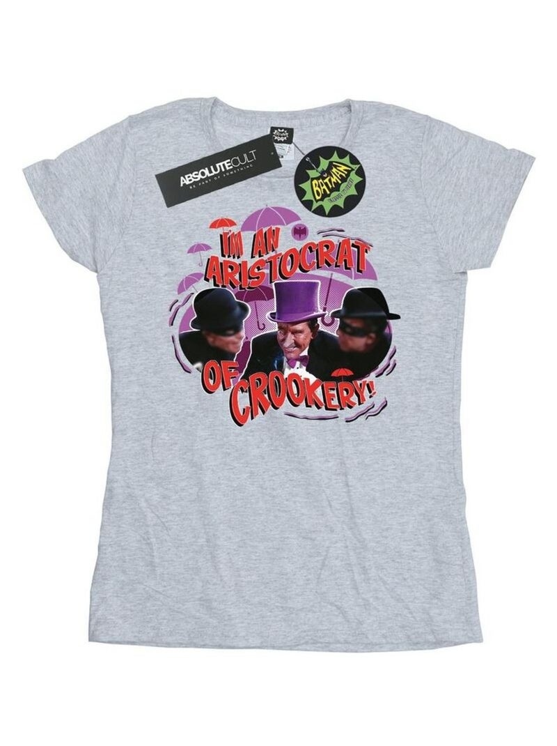 DC Comics - T-shirt Gris chiné - Kiabi