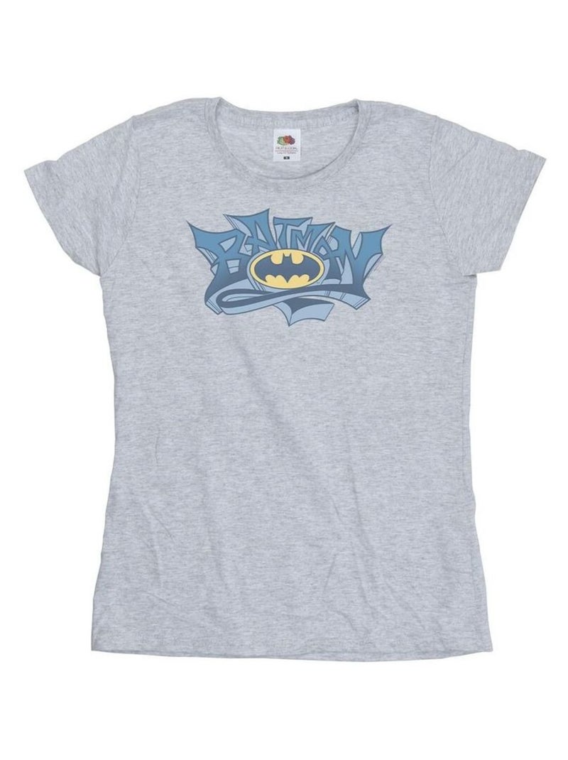 DC Comics - T-shirt Gris chiné - Kiabi