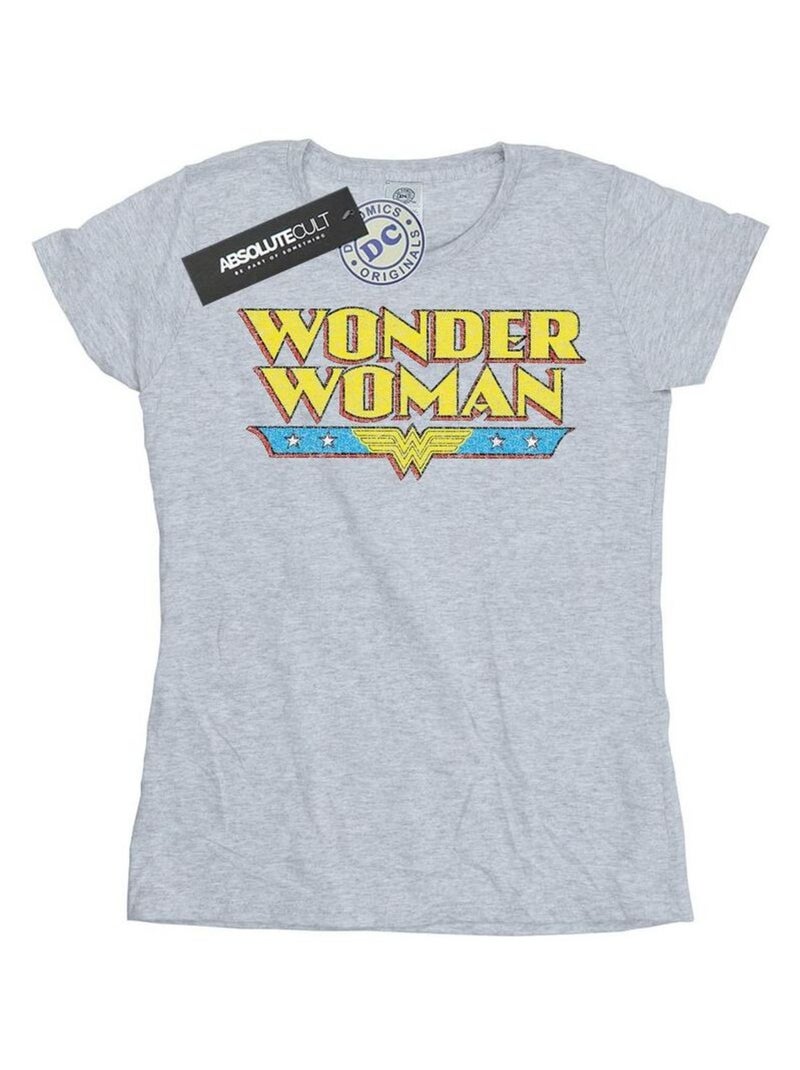 DC Comics - T-shirt Gris chiné - Kiabi