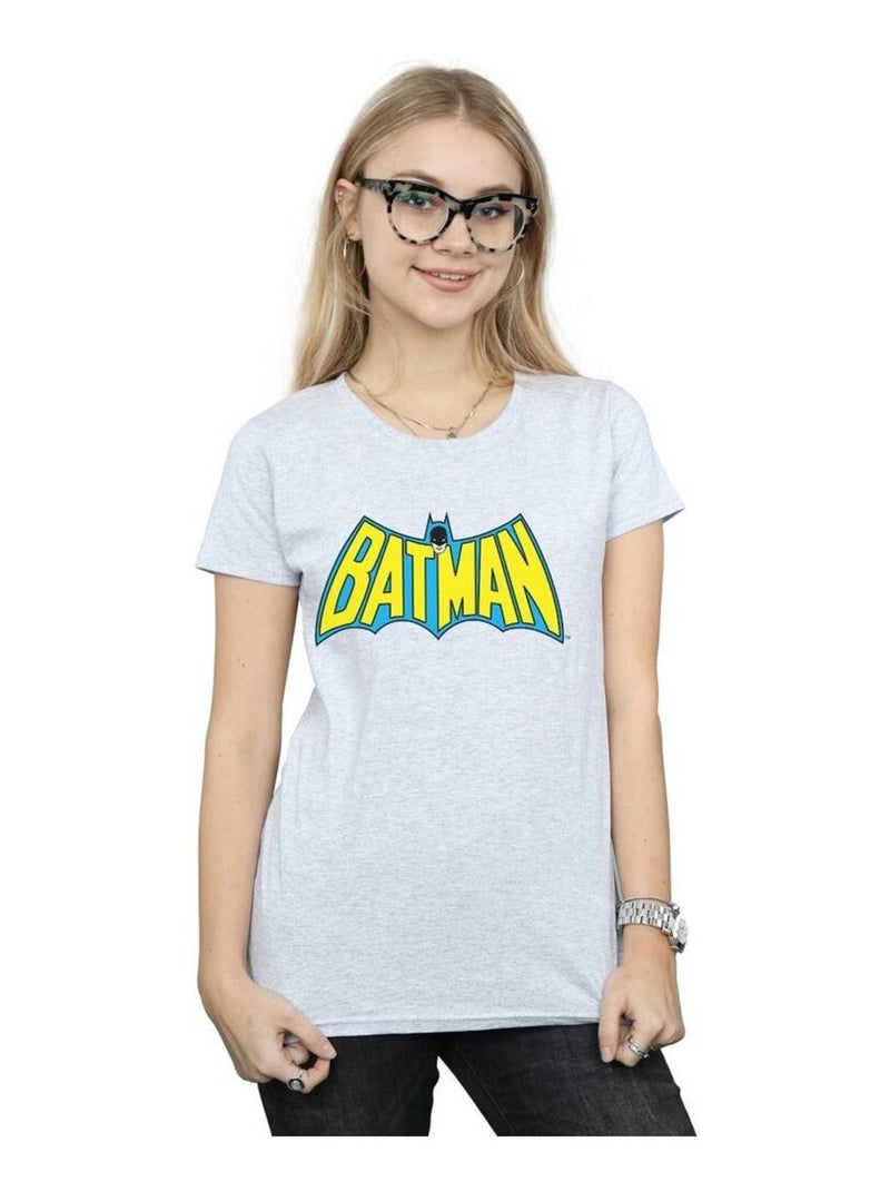 DC Comics - T-shirt Gris chiné - Kiabi