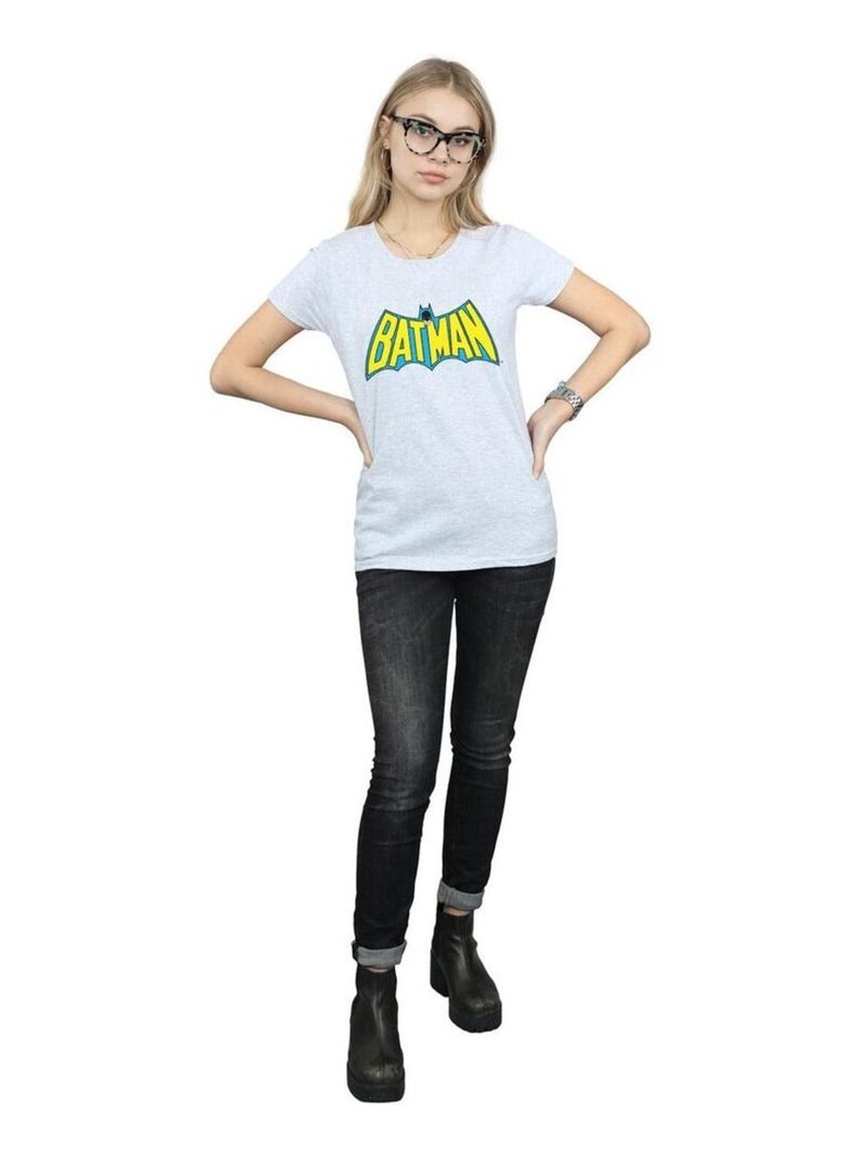DC Comics - T-shirt Gris chiné - Kiabi
