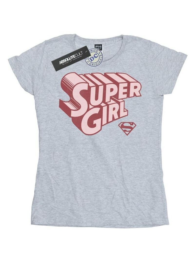 DC Comics - T-shirt Gris chiné - Kiabi